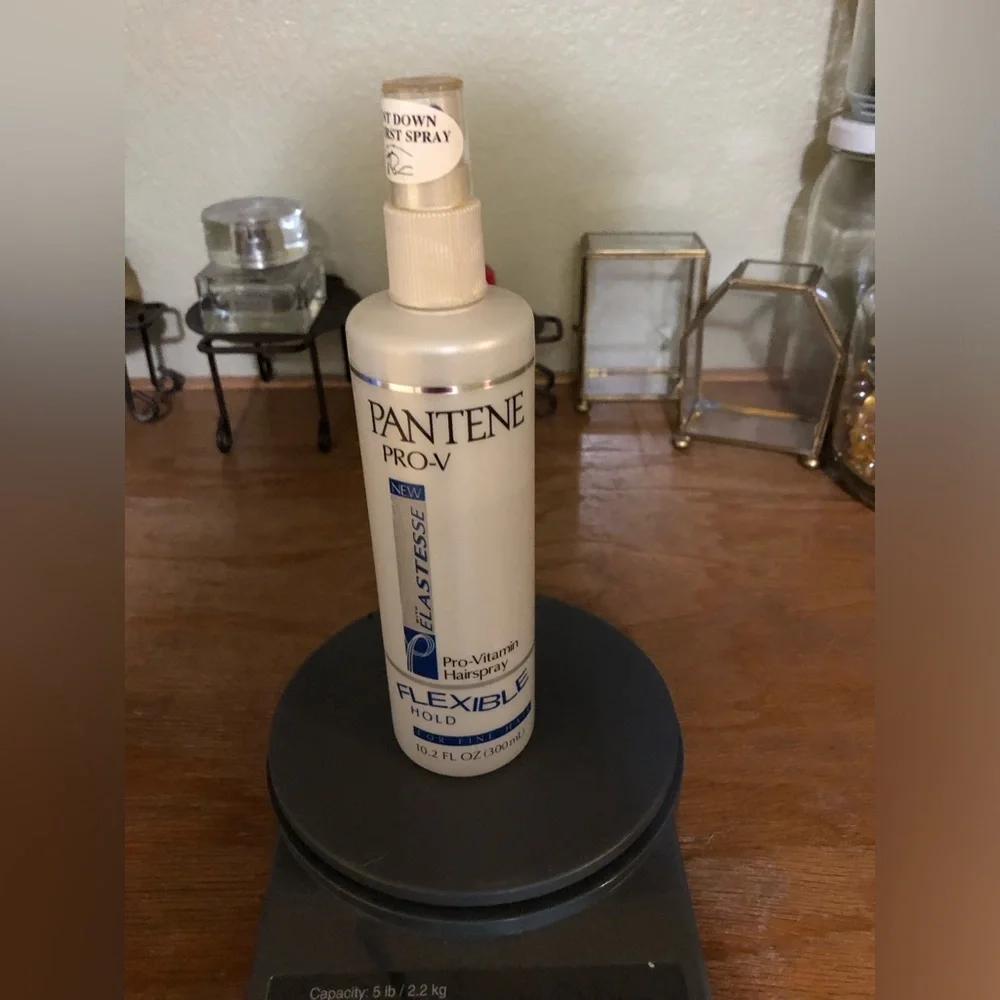 Rare 90s Pantene Pro-Vitamin Hairspray Flexible Hold Made in USA 10.2